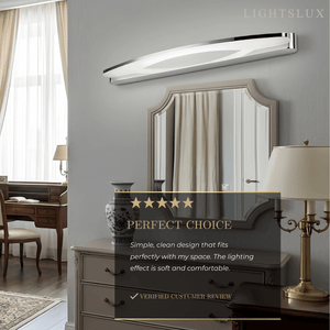 Modern Elliptical Vanity Light