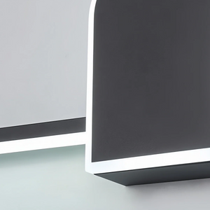 Arcato Modern Black/White Vanity Light