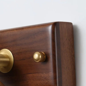 Zenno Minimalist LED Vanity Light Wood Base