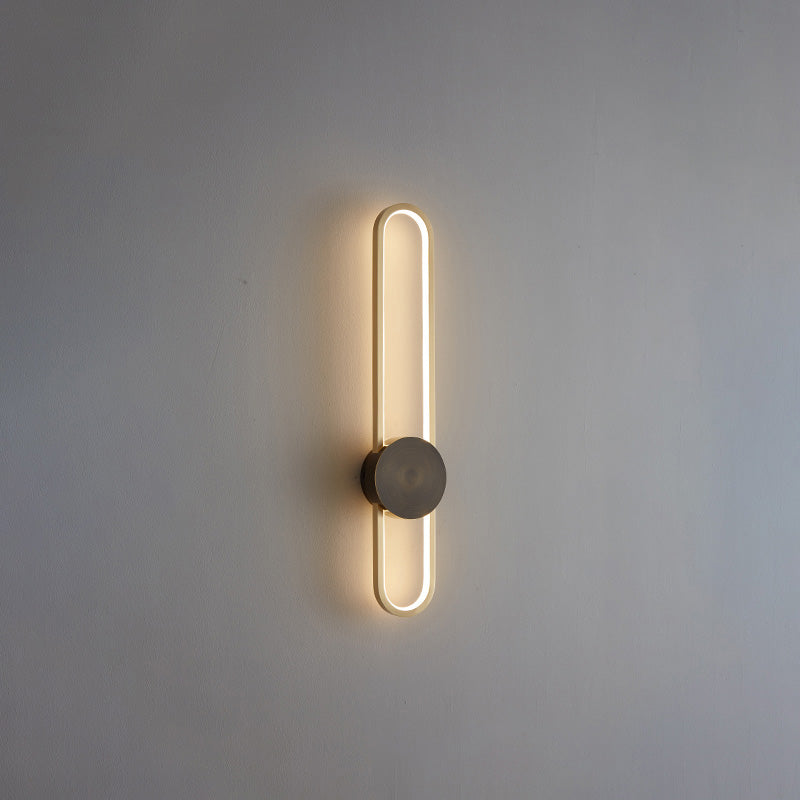 Olverai Long Oval LED Wall Sconce