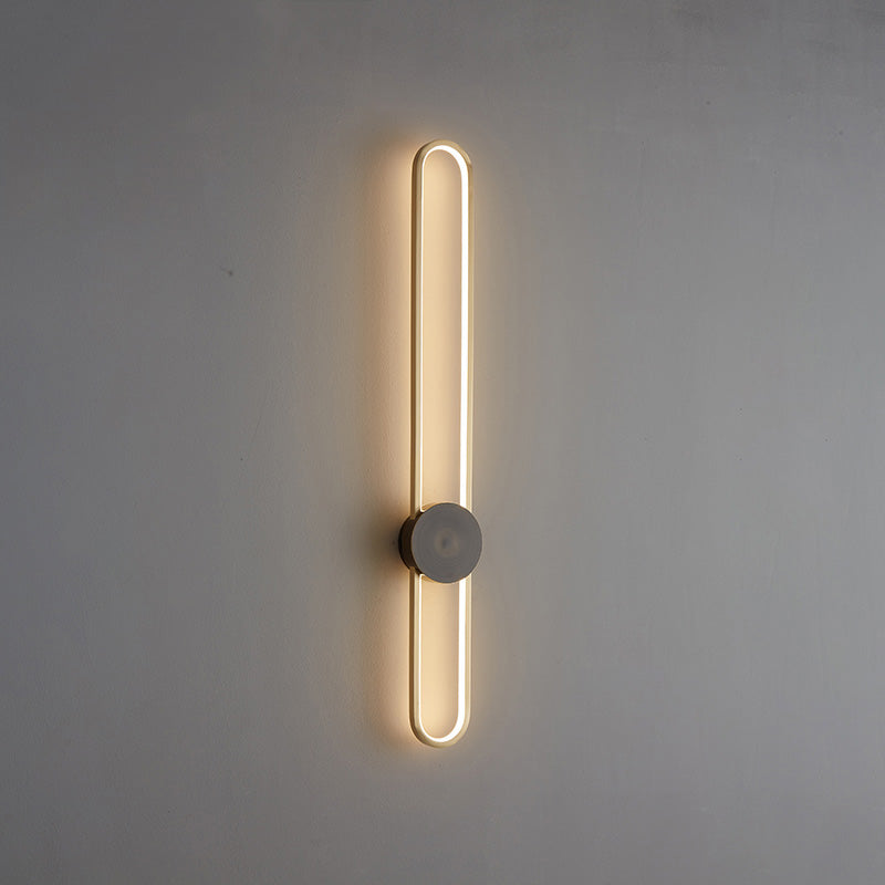 Olverai Long Oval LED Wall Sconce