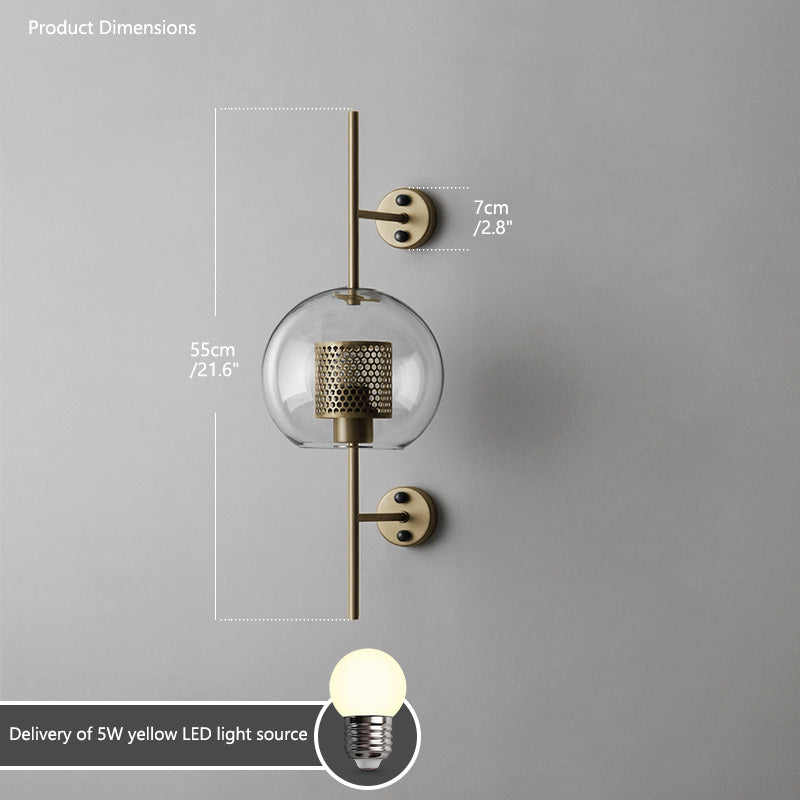 Olverai Industrial Hurricane Wall Sconce