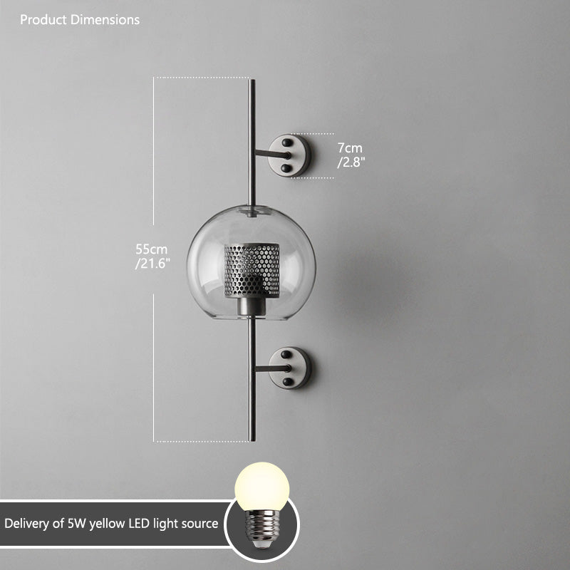 Olverai Industrial Hurricane Wall Sconce