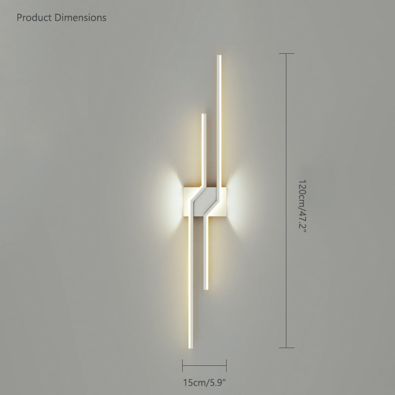 Olverai Sculptural Up Down Wall Sconce