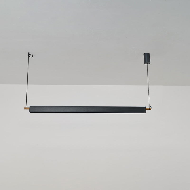 Olverai Black Linear Pendant Light