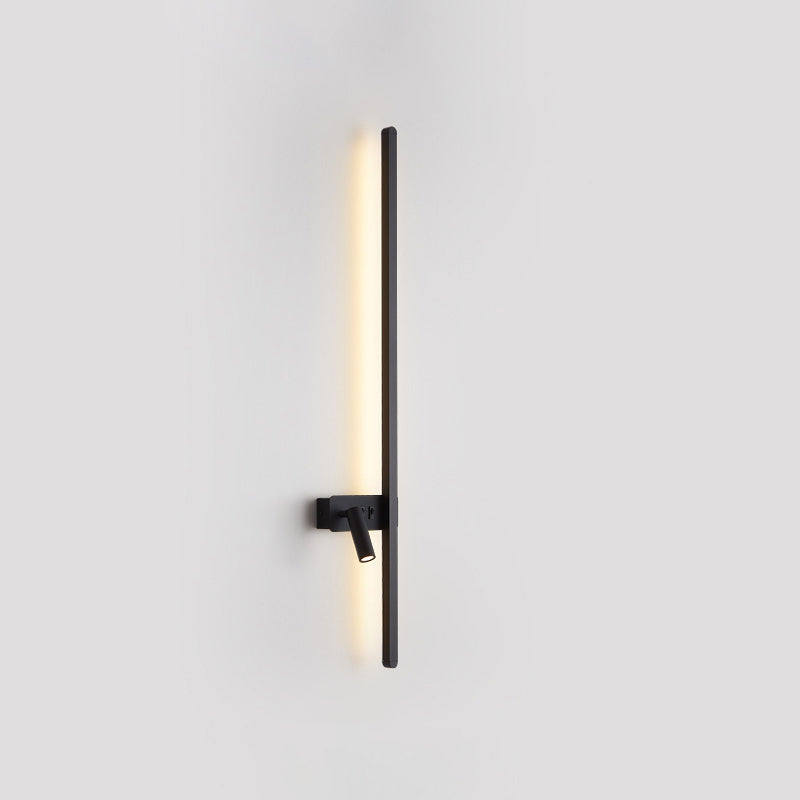 Olverai Switchable Long Linear Wall Sconce with Spotlight