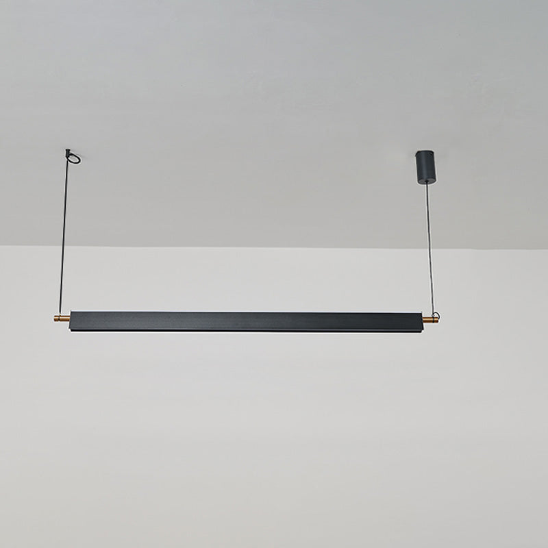 Olverai Black Linear Pendant Light