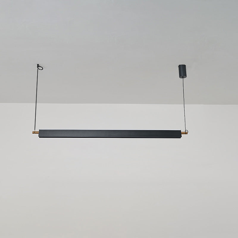 Olverai Black Linear Pendant Light