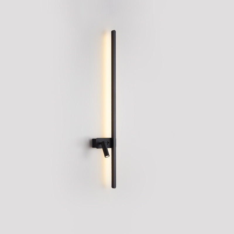 Olverai Switchable Long Linear Wall Sconce with Spotlight