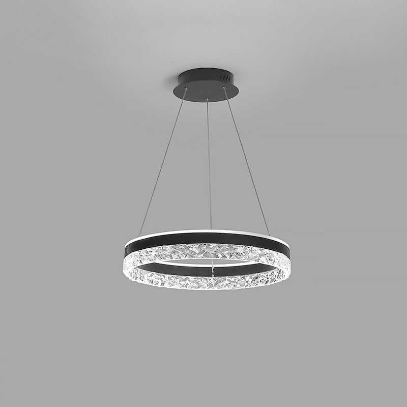 Olverai Acrylic Circular LED Chandelier