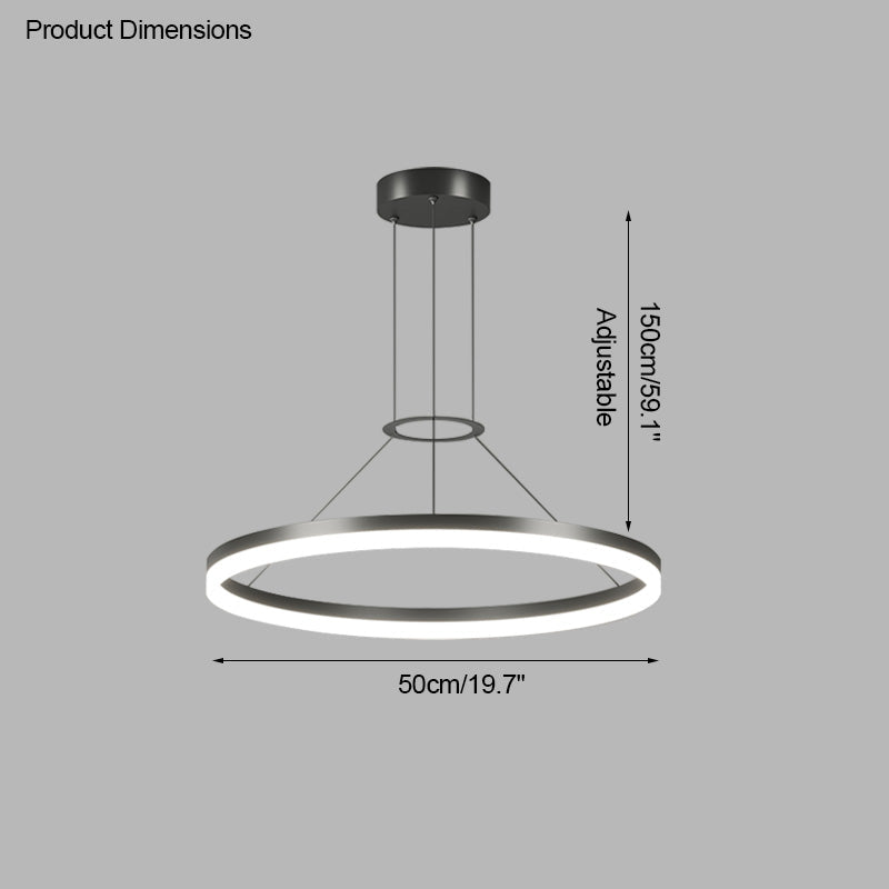 Olverai Circular Led Chandelier