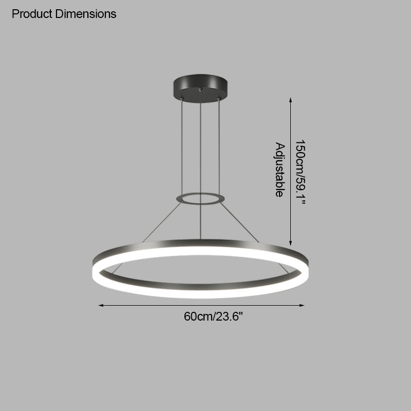 Olverai Circular Led Chandelier