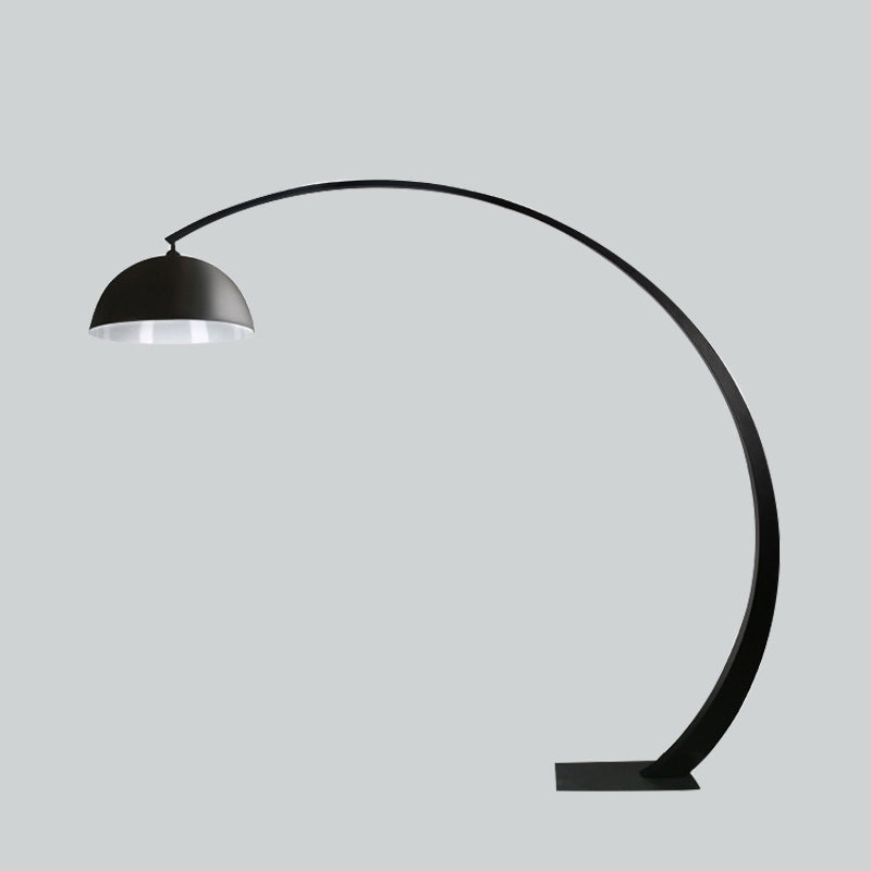 Olverai Dome Arc Floor Lamp over Couch