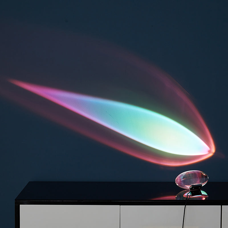 Olverai Star Projector Glass Table Lamp