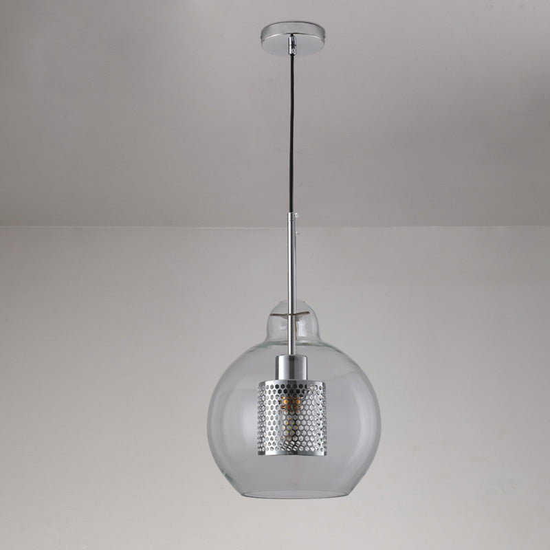 Olverai Elegant Round/Cylinder Glass Pendant Light