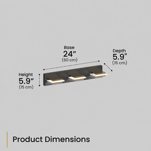 Olverai Varel 3-Light LED Vanity Light