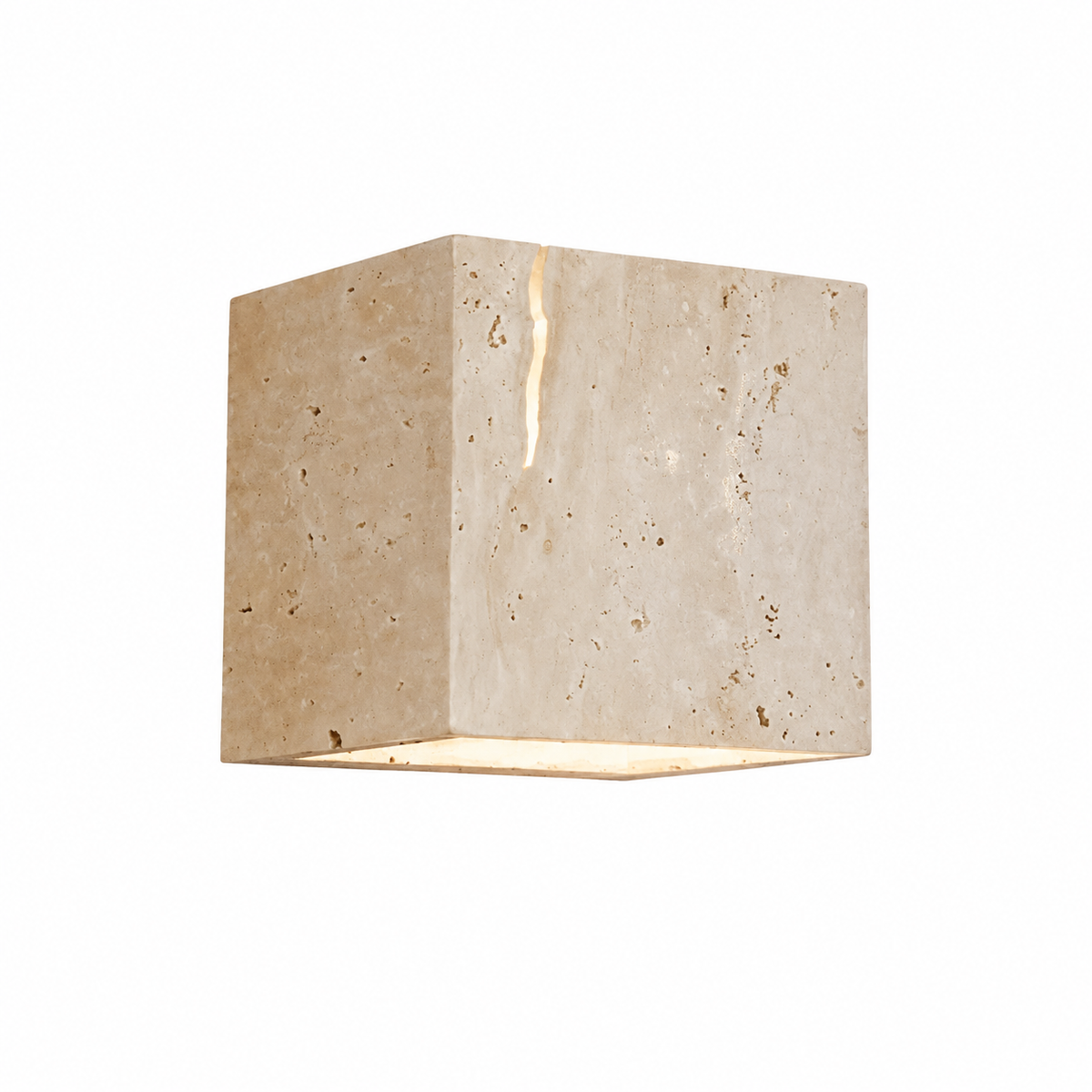 Olverai Sorrel Travertine Wall Sconce