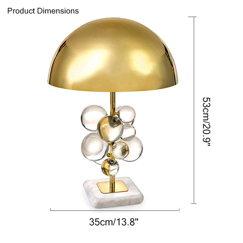 Olverai Bubble Dome Table Lamp