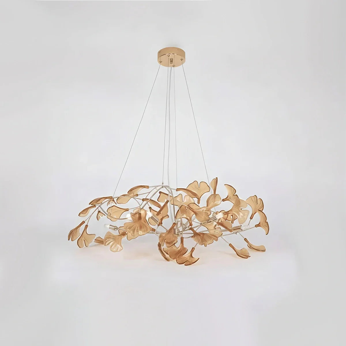 ginkgo leaf chandelier