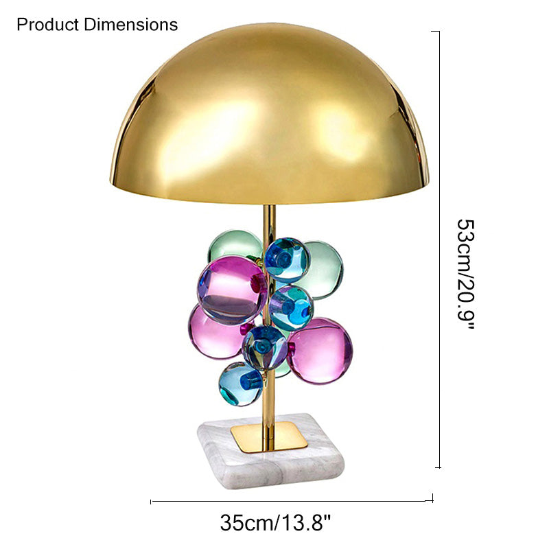 Olverai Bubble Dome Table Lamp