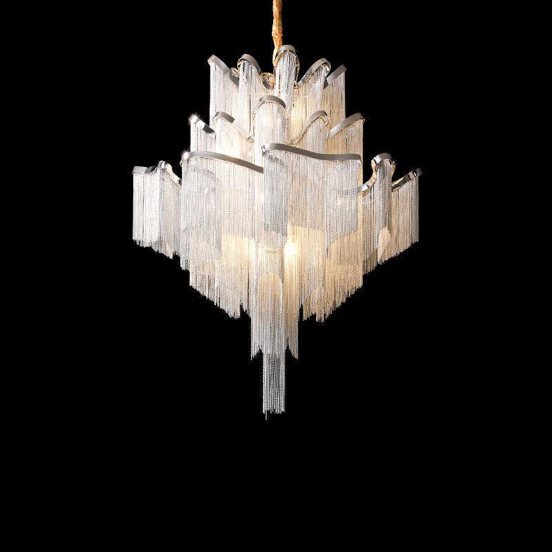 Olverai Fringe Tiered Chandelier