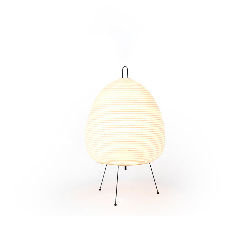 Olverai Japanese Tripod Paper Lantern Table Lamp
