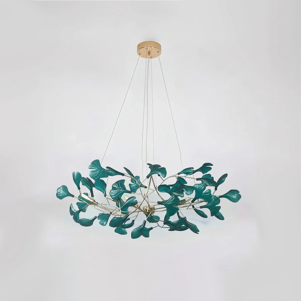 ginkgo leaf chandelier