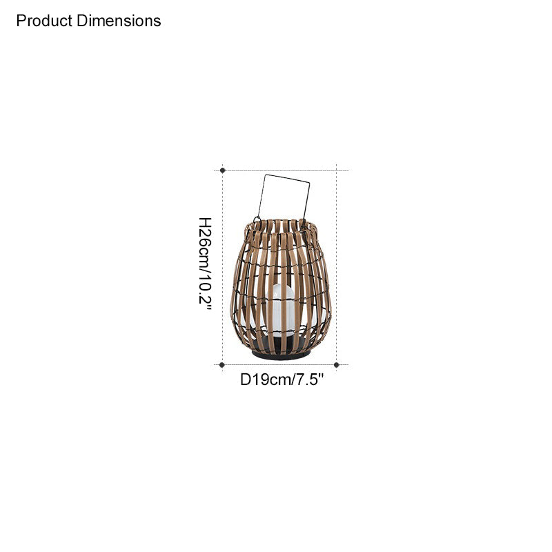Olverai Outdoor Solar Hanging Lantern