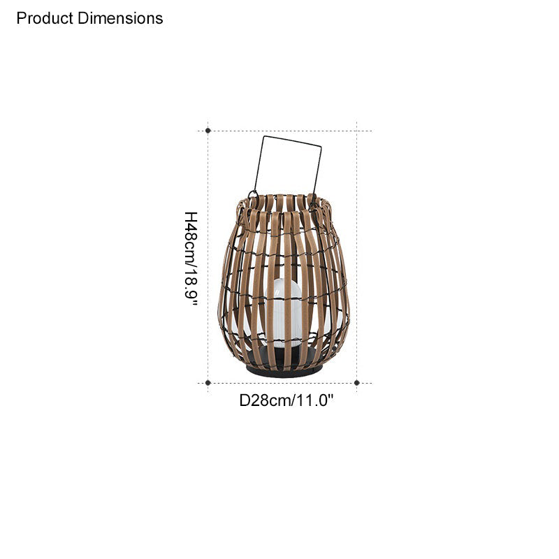 Olverai Outdoor Solar Hanging Lantern
