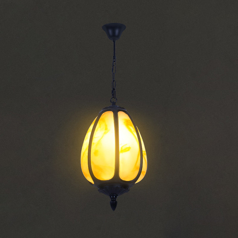 Olverai Outdoor Pumpkin Pendant Light