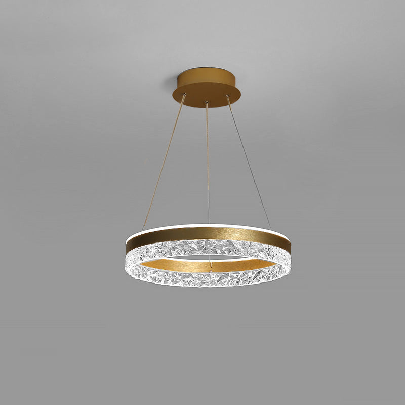 Olverai Acrylic Circular LED Chandelier