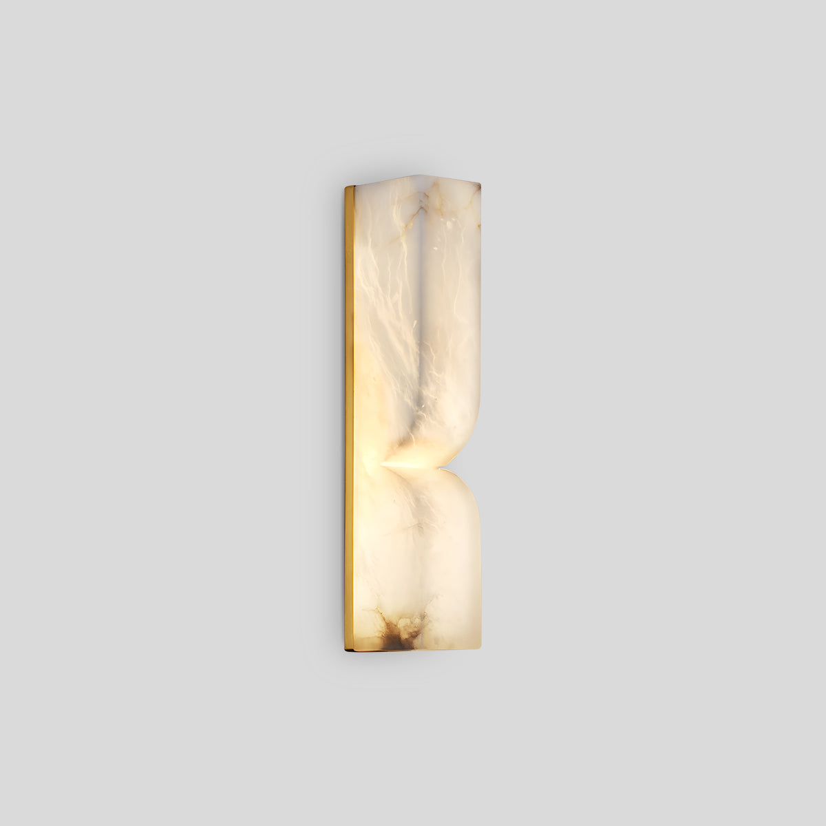 Luxury Spanish Alabaster Wall Sconce for Hallway H35cm/13.78"