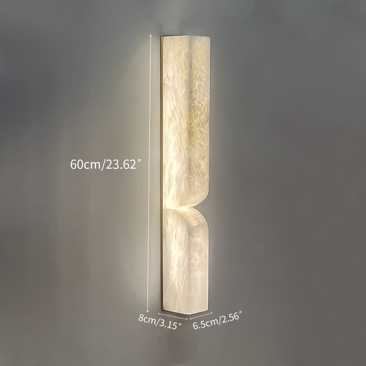 Luxury Spanish Alabaster Wall Sconce for Hallway