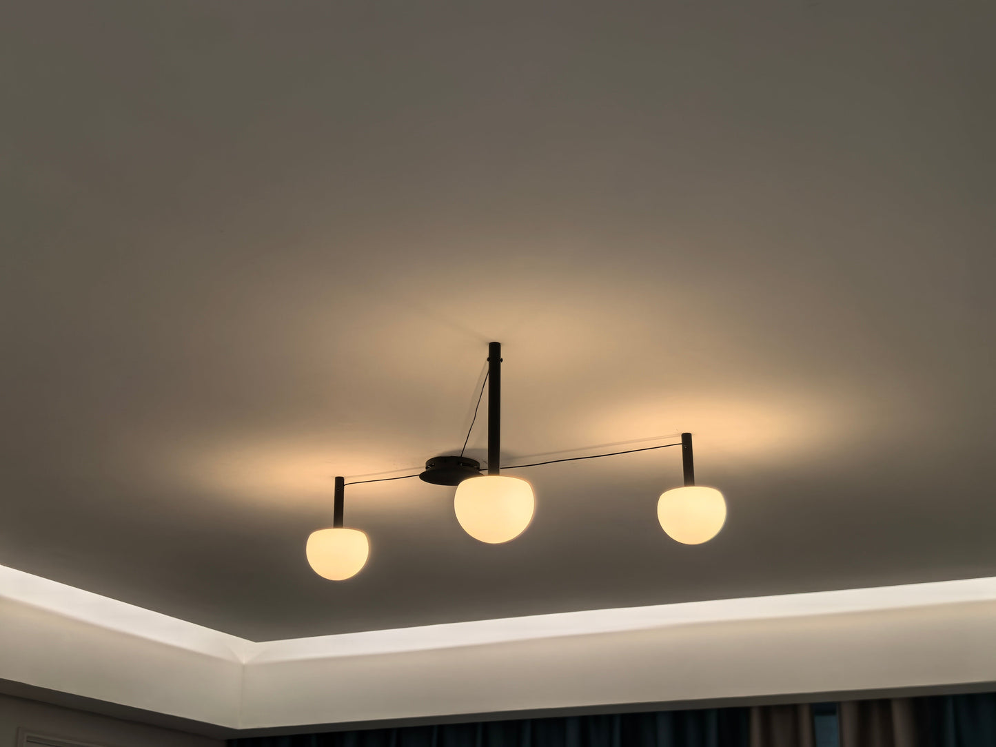Olverai Custom Frosted Glass Globe Ceiling Light
