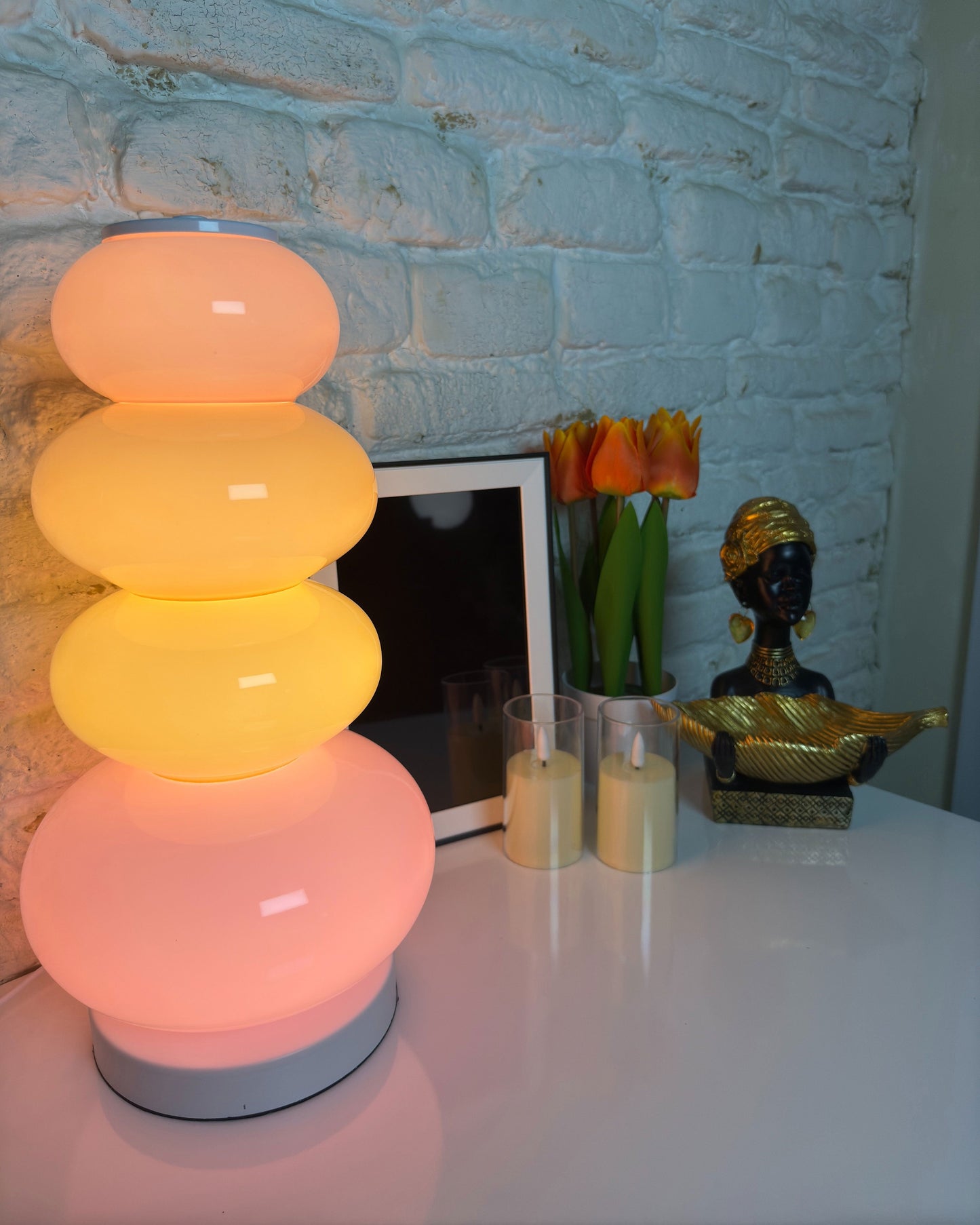 Olverai Candy Skewers Column Floor Lamp