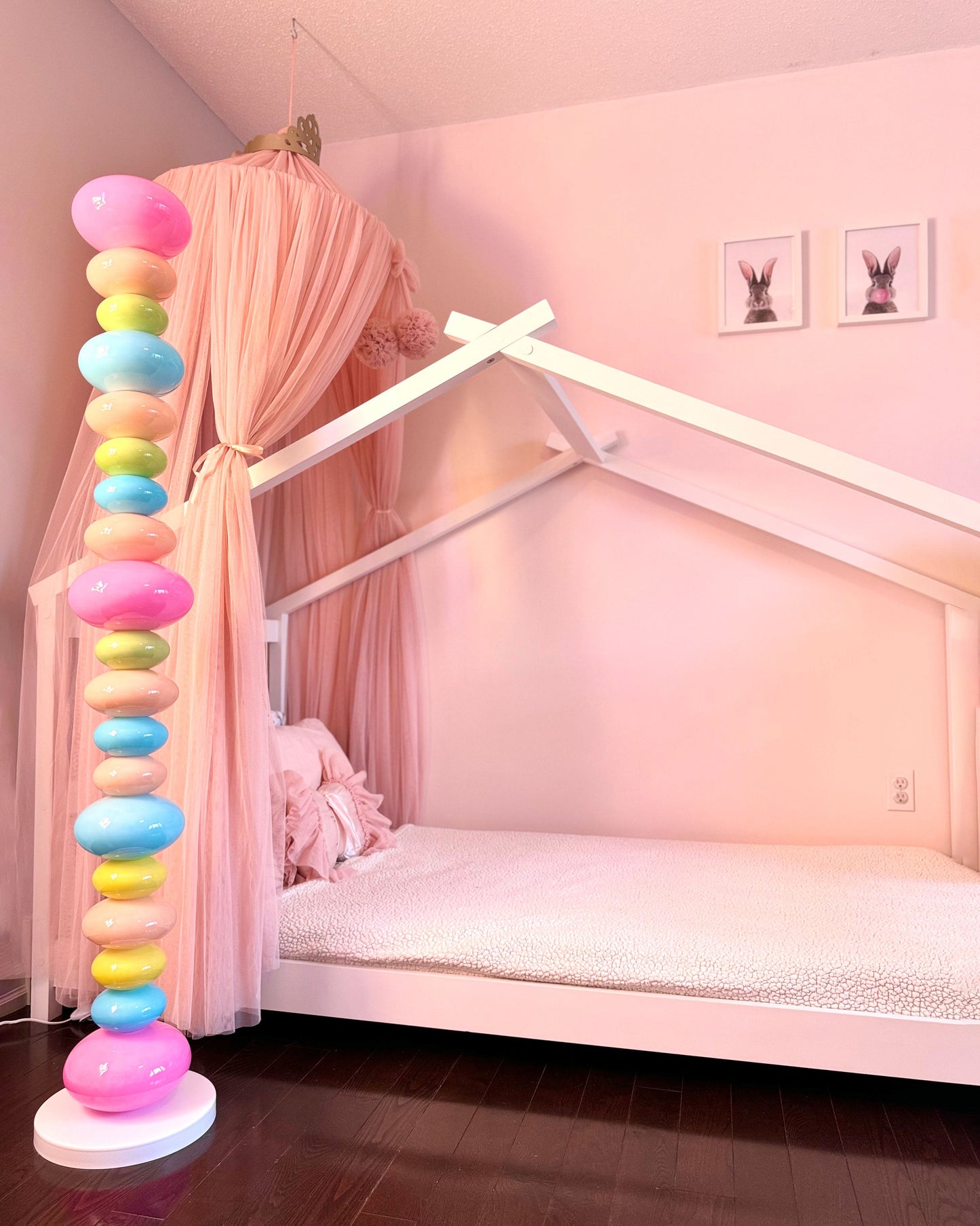 Olverai Candy Skewers Column Floor Lamp