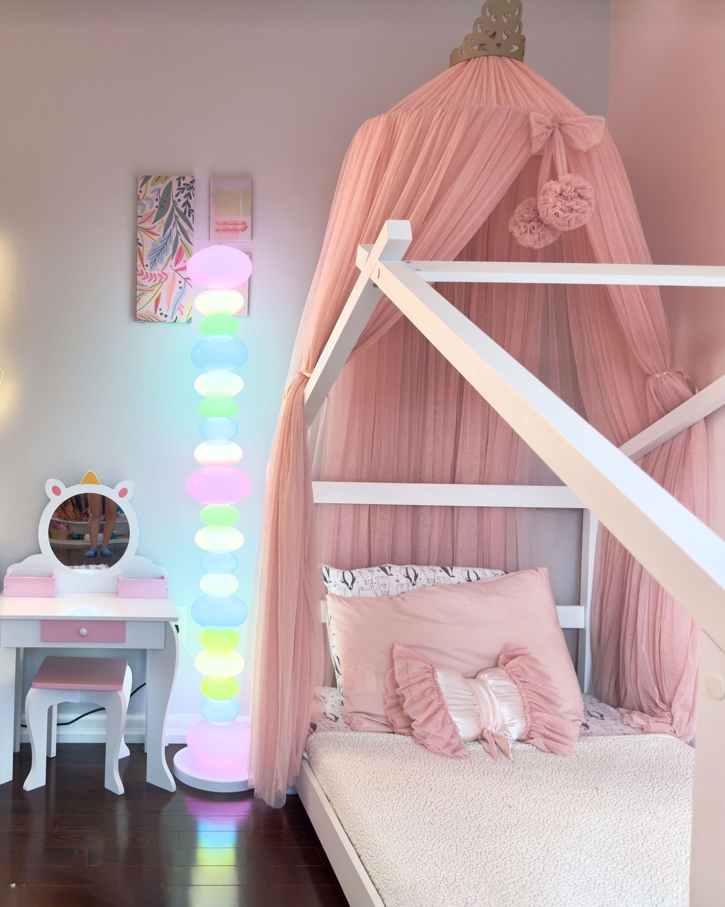 Olverai Candy Skewers Column Floor Lamp
