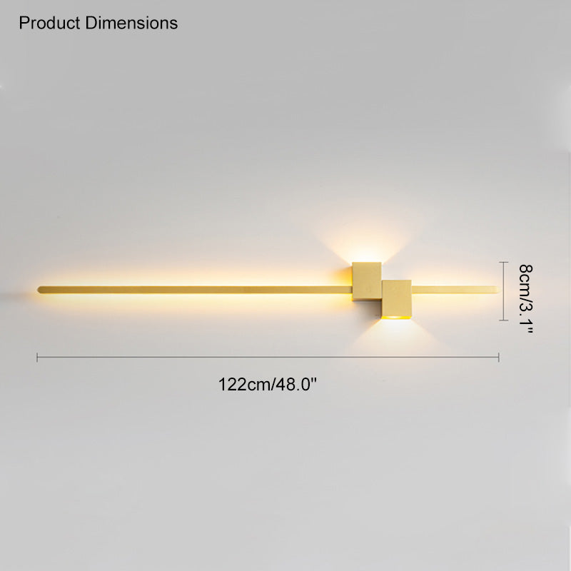Olverai Linear Up Down Wall Sconce
