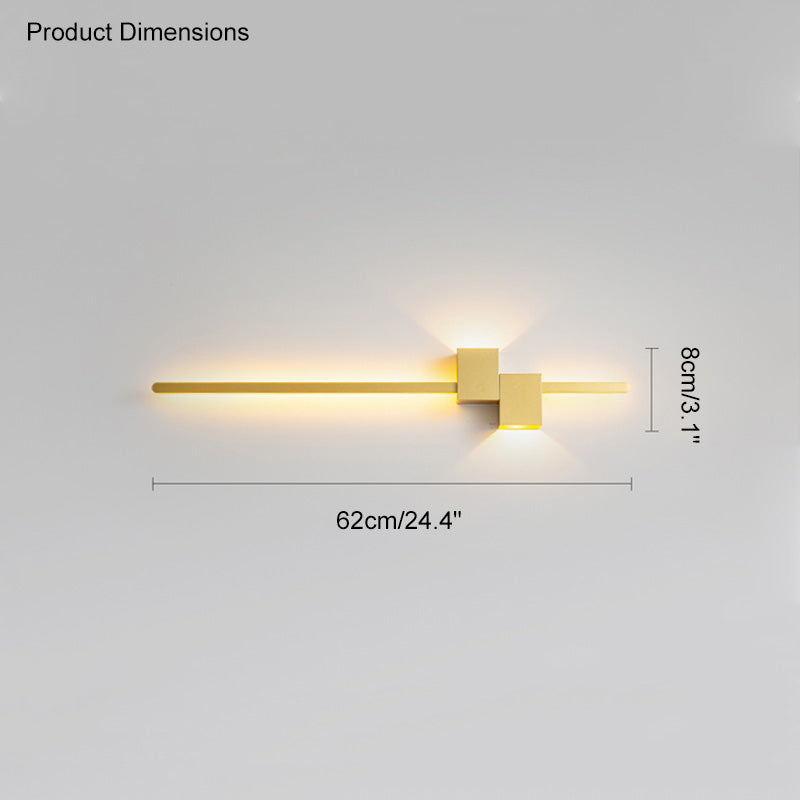 Olverai Linear Up Down Wall Sconce