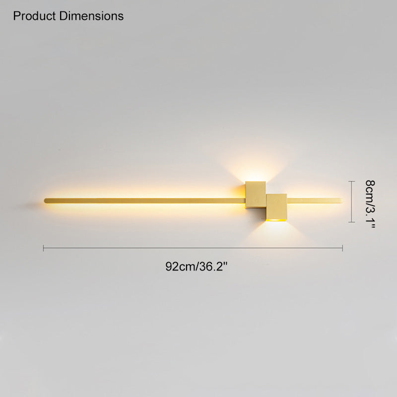 Olverai Linear Up Down Wall Sconce