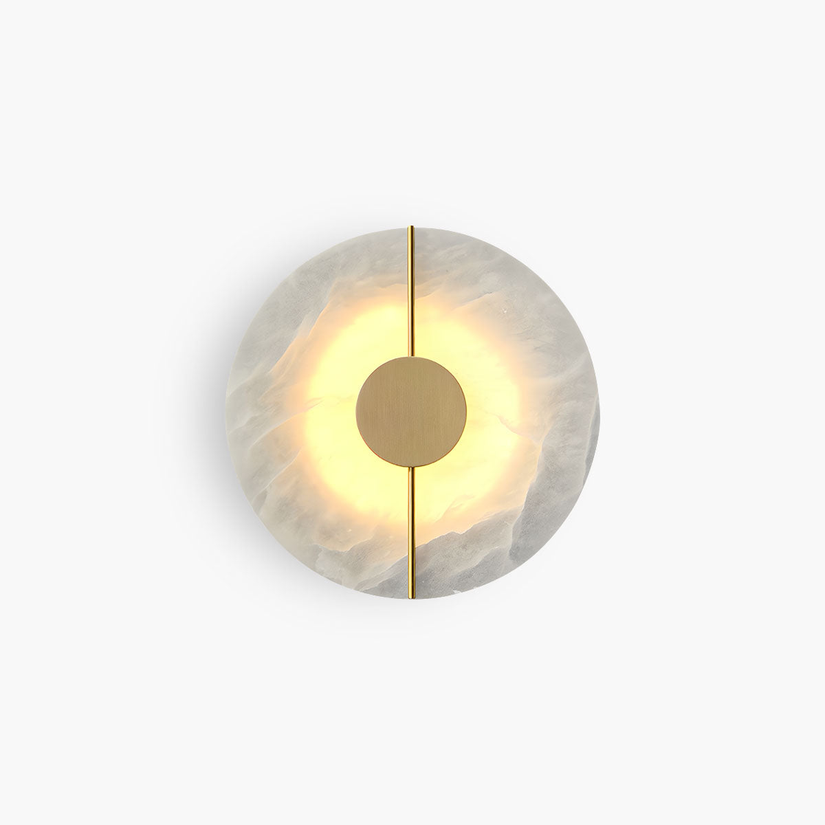 Luxury All Copper Spanish Alabaster Wall Light