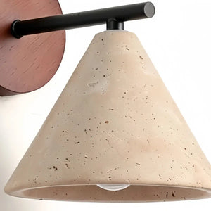 Strata Natural Wall Lamp--Travertine  for Outdoor Yard