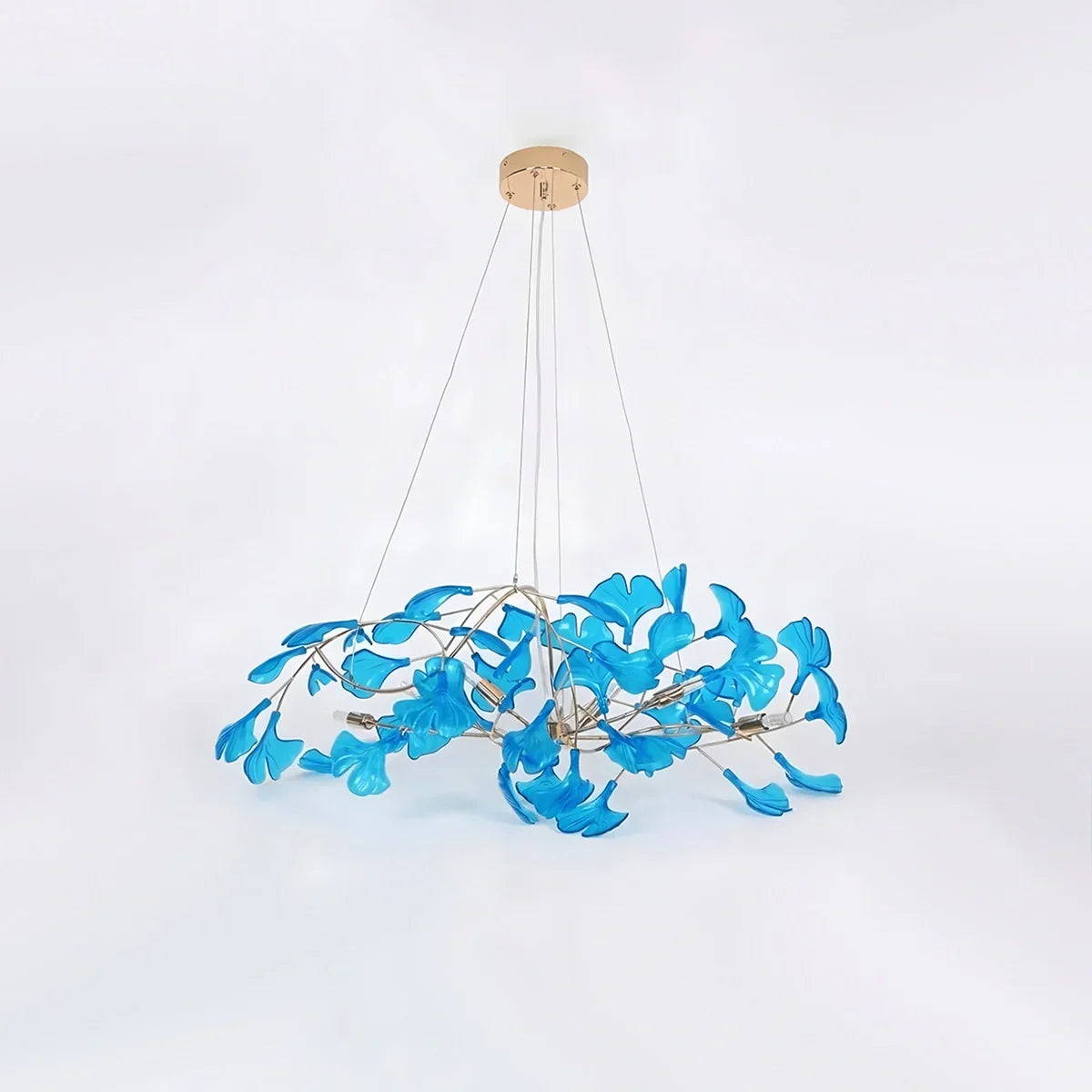 ginkgo leaf chandelier