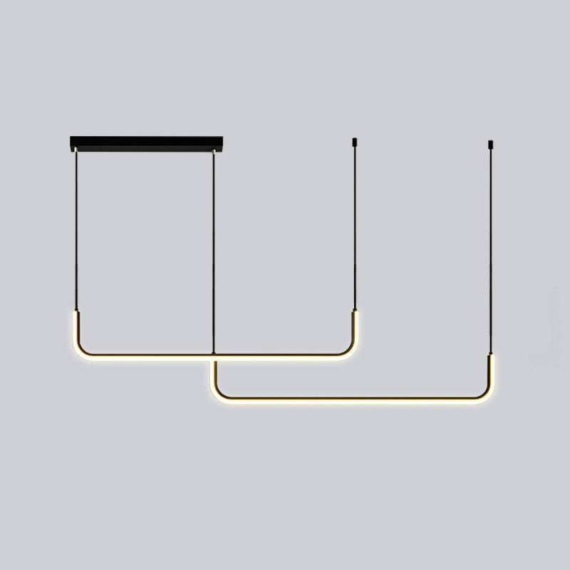 Olverai Tube Linear Pendant Light