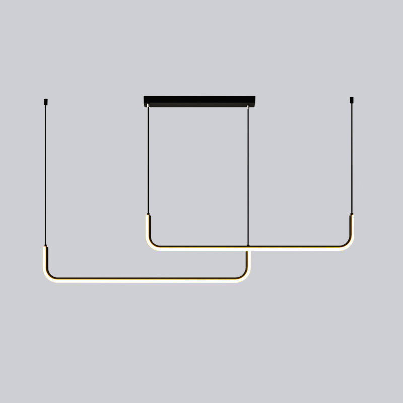 Olverai Tube Linear Pendant Light