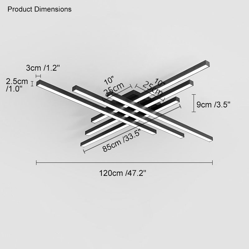 Olverai Simple Low Profile Flush Mount Ceiling Light