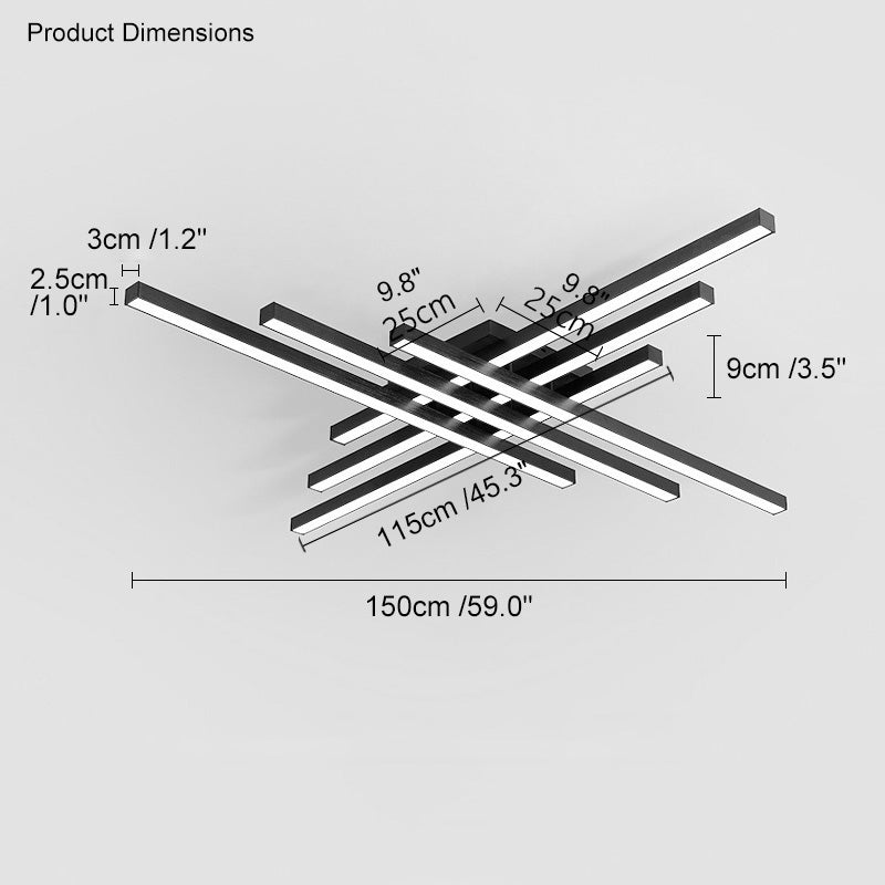 Olverai Simple Low Profile Flush Mount Ceiling Light