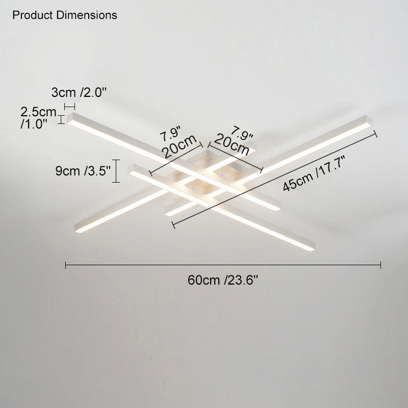 Olverai Simple Low Profile Flush Mount Ceiling Light