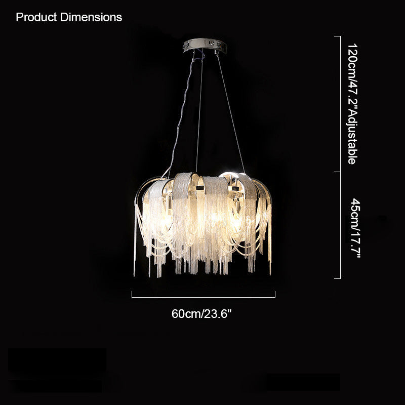 Olverai Tassel Round Chandelier