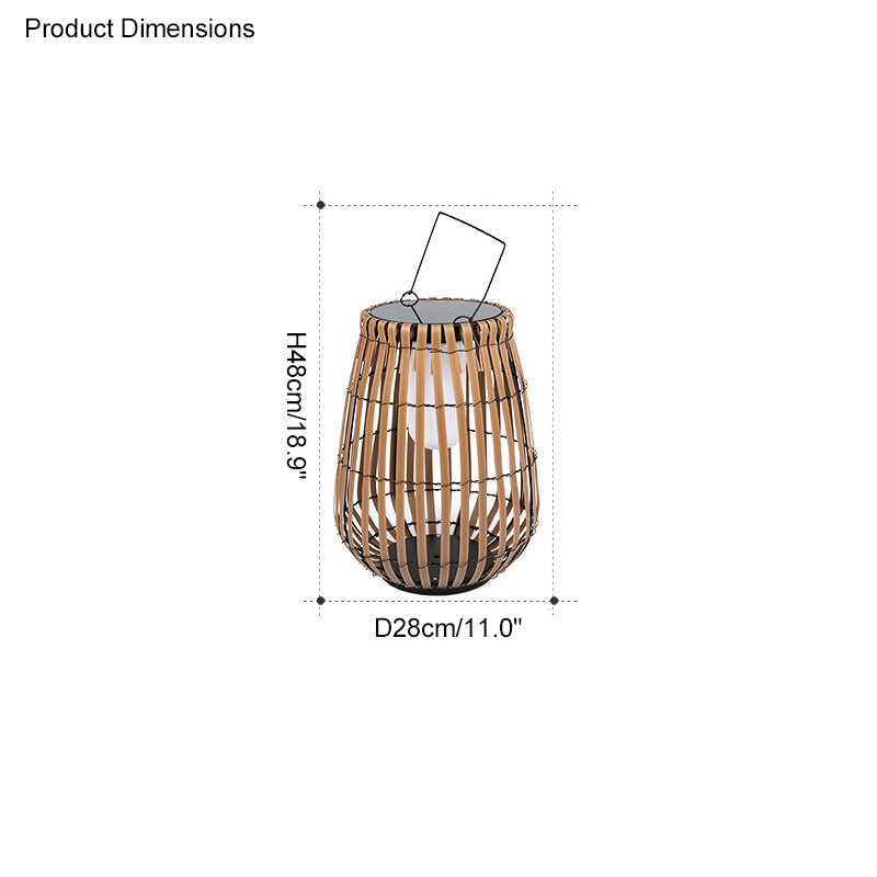 Olverai Outdoor Solar Hanging Lantern
